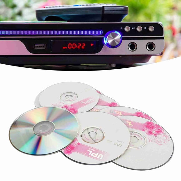 CD R Blank Discs, 52X 730MB Recordable Disc Blank CDs for Storing Digital Images Music Data