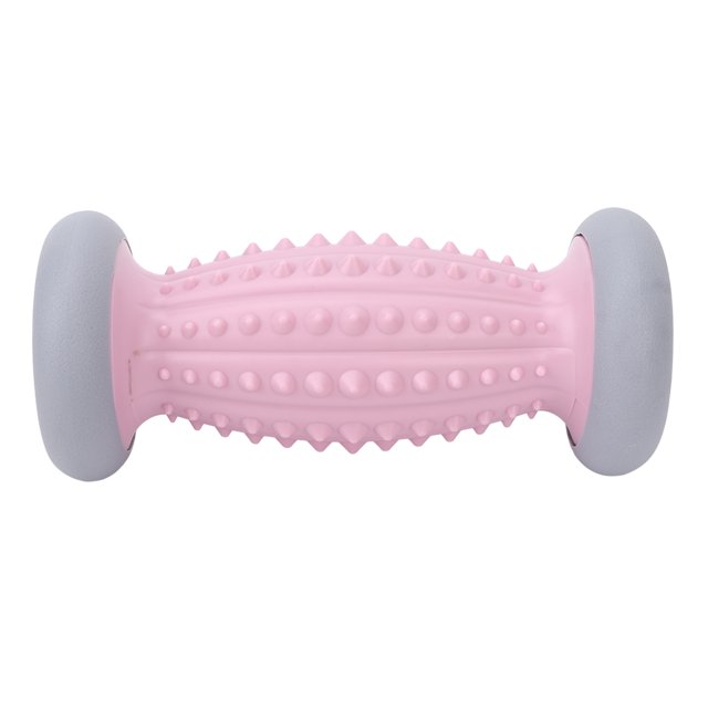 Foot Massager Roller, Reflexology Foot Massage Roller Reduce Discomfort Prevent Deform Muscle Relaxation PVC Improve Circulation Forearm For Heel Spurs Black,Pink