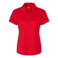 thumbnail image 1 of Paragon Womens Saratoga Performance Mini Mesh Polo, XL, Red, 1 of 1