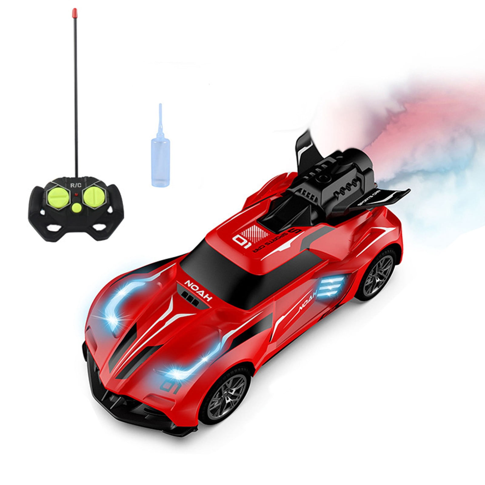 RIO】 RCカー ボディ レッド カーボンファイバー風 RIO】 RCカー
