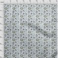 thumbnail image 4 of oneOone Polyester Lycra Sky Blue Fabric English Breakfast Sewing Craft Projects Fabric Prints By Yard 56 Inch Wide, 4 of 5