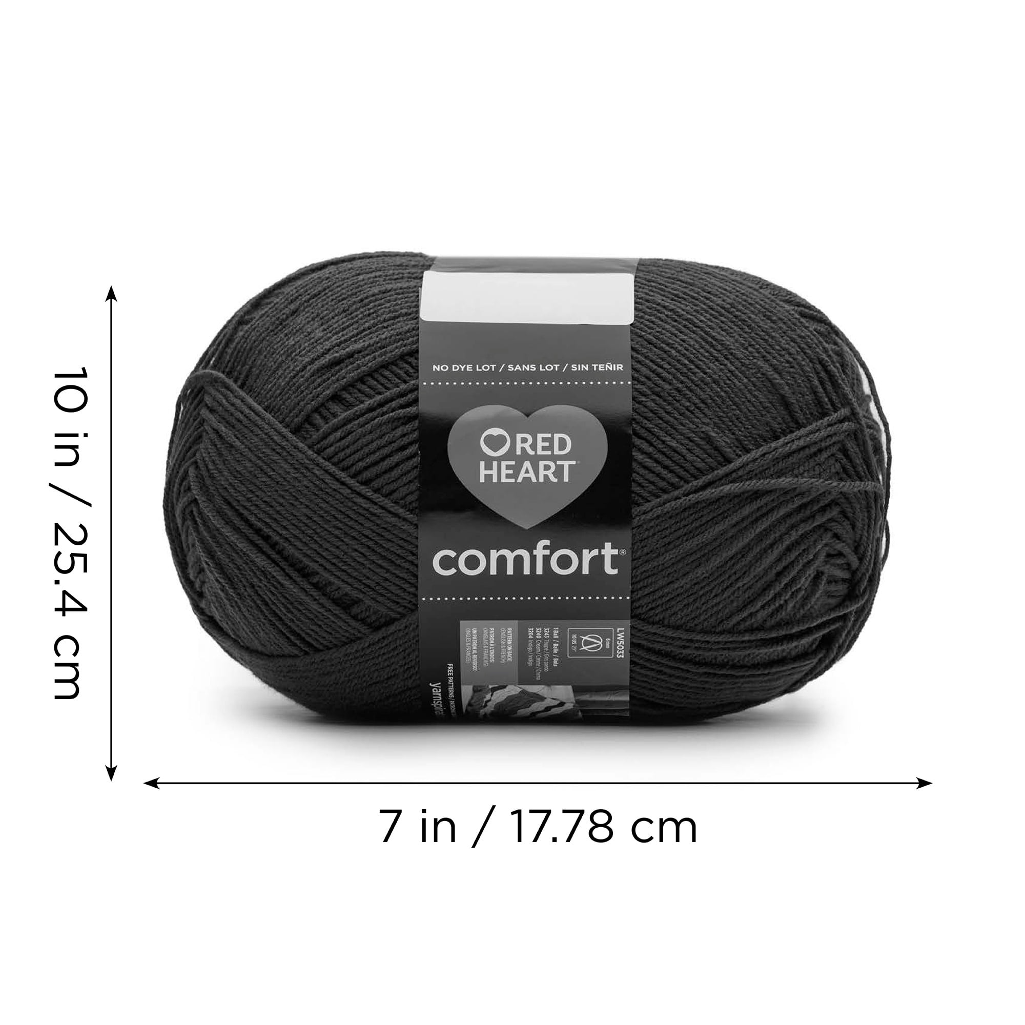 Red Heart® Fil Comfort®, Solide, Acrylique #4 Moyen, 16oz/454g