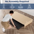 thumbnail image 3 of Goplus 2.5HP Under Desk Treadmill for Home and Office Remote Control LED Display Black, 3 of 10