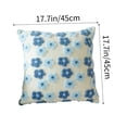 thumbnail image 3 of Housse de Coussin Fleur Fausse Laine d'Agneau Housse de Coussin Coussin de Sofa Coussin, 3 of 6