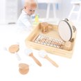 thumbnail image 1 of Instrument de Musique pour Enfants Ensemble de Jouets Éducatifs en Bois pour Percussion Musicale, 1 of 7