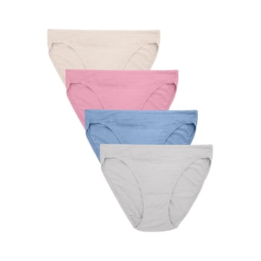 Fruit of the Loom Women's Ultra Soft Modal Bikini, 4-Pack