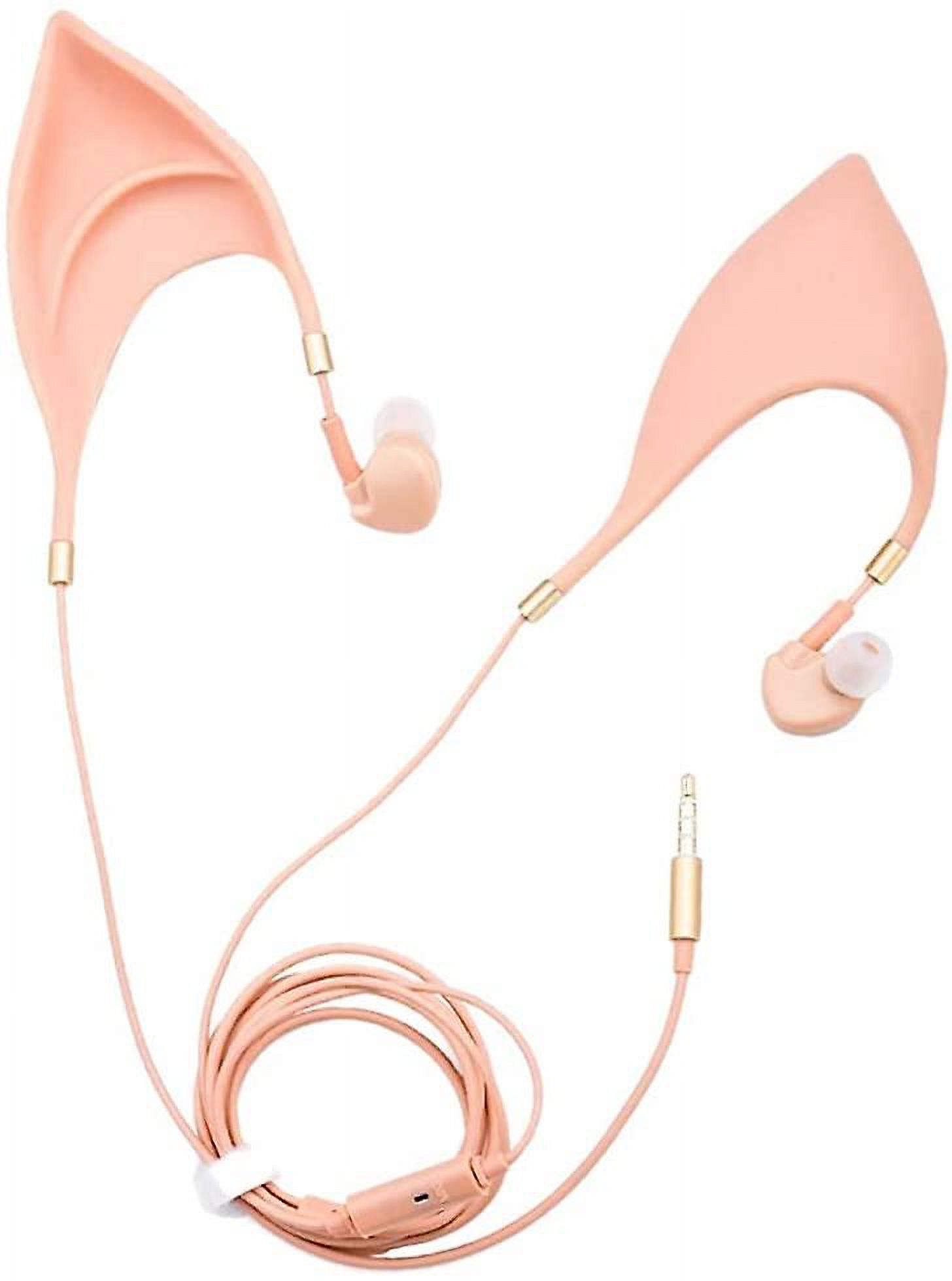 in-Ear Headphones, Elf Earphones Over Ear-Noise Isolating Hands-Free Headset with Mic for iPhone/iPad Android/Computer