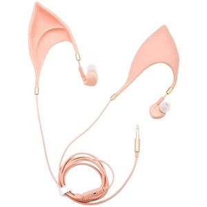 in-Ear Headphones, Elf Earphones Over Ear-Noise Isolating Hands-Free Headset with Mic for iPhone/iPad Android/Computer