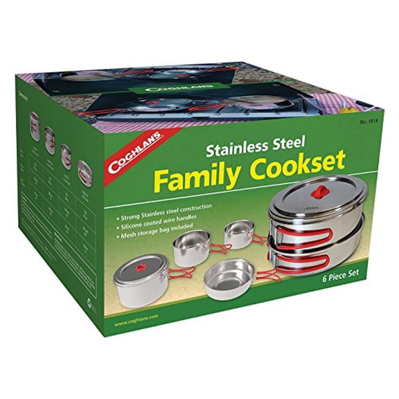Coughlans Stainless Steel Cook Set, 8.5" x 8.5" x 5" (1814)