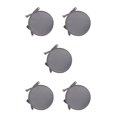 thumbnail image 1 of relayinert 1/2/3/5 Confort et Durabilité des Chaises Coussin Rond Doux et Confortable Gris Clair 5 Pcs, 1 of 6