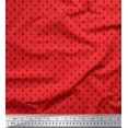 thumbnail image 1 of Soimoi Georgette Viscose Fabric Hash Sign Geometric Decor Fabric Printed Yard 42 Inch Wide, 1 of 3