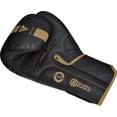 thumbnail image 2 of RDX Boxing Gloves Sparring, KARA Patent Training Mitt, MMA, Golden,12oz, 2 of 7