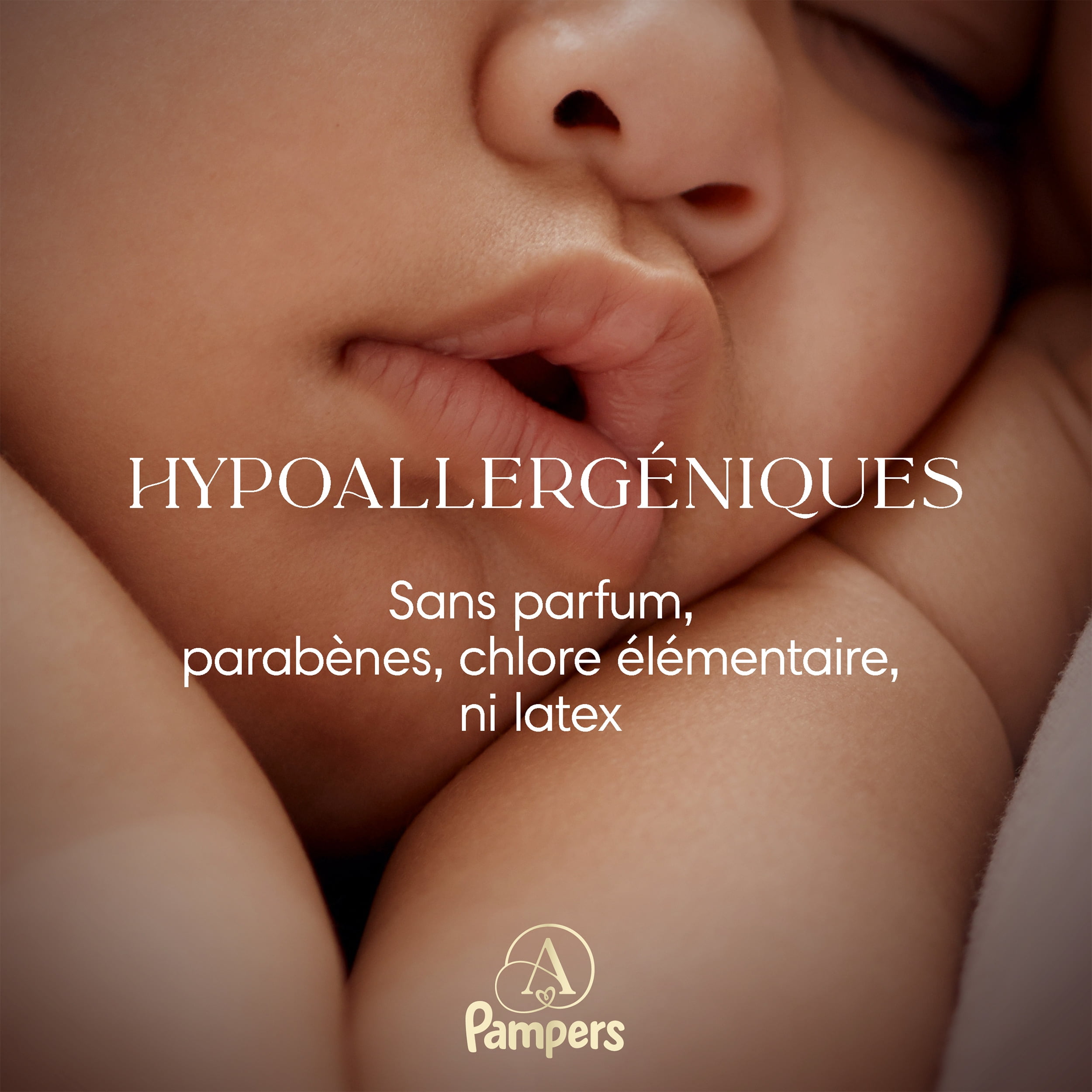 NOUVEAU Pampers AMORE, taille 2 (4,5 à 10 kg [10 à 22 lb]), notre meilleure couche, 186 unités