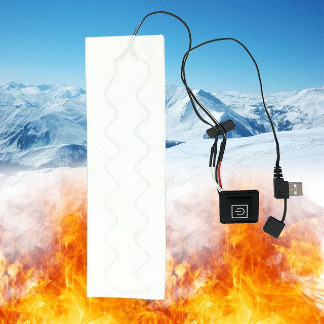USB Electric Cloth Heater Electric Heated Pad 3 Levels Clothes Heating Pad