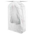 thumbnail image 1 of Garment Covers Transparent Waterproof Dustproof Protection Clothes Covers Universal Clothes Rack Protector Garment Covers For Shirt Suits Coats Clothes, 1 of 3