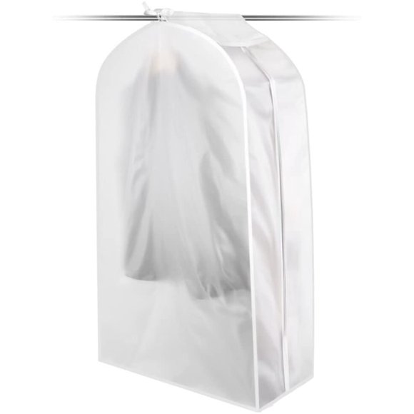 Garment Covers Transparent Waterproof Dustproof Protection Clothes Covers Universal Clothes Rack Protector Garment Covers For Shirt Suits Coats Clothes