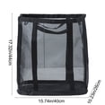 thumbnail image 3 of TACILIP Closet Organizers and Storage, Household Laundry Basket Foldable Wall-mounted Portable Large-capacity Storage Frame for Storing Dirty Clothes In The Bathroom Mesh and Breathable, Mom Gifts, 3 of 6