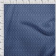 thumbnail image 3 of oneOone Silk Tabby Navy Blue Fabric Chevron Block Sewing Craft Projects Fabric Prints By Yard 42 Inch Wide, 3 of 4
