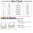thumbnail image 2 of Yuyuzo Bras for Women Button Front Closure Wireless Breathable Bralettes Loose Comfy Solid Color Underwear, 2 of 2