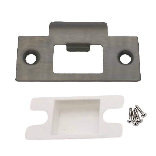 Door Reinforcement Plate With Screws Garage Deadbolt Cover Deadbolt Cover Plate