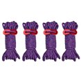 thumbnail image 4 of serony 4X Tent Lanyard Reflective Rope Wind Cord High-strength Fine Workmanship DIY Prop Universal Outdoor Accessories Replaced Part Purple, 4 of 9