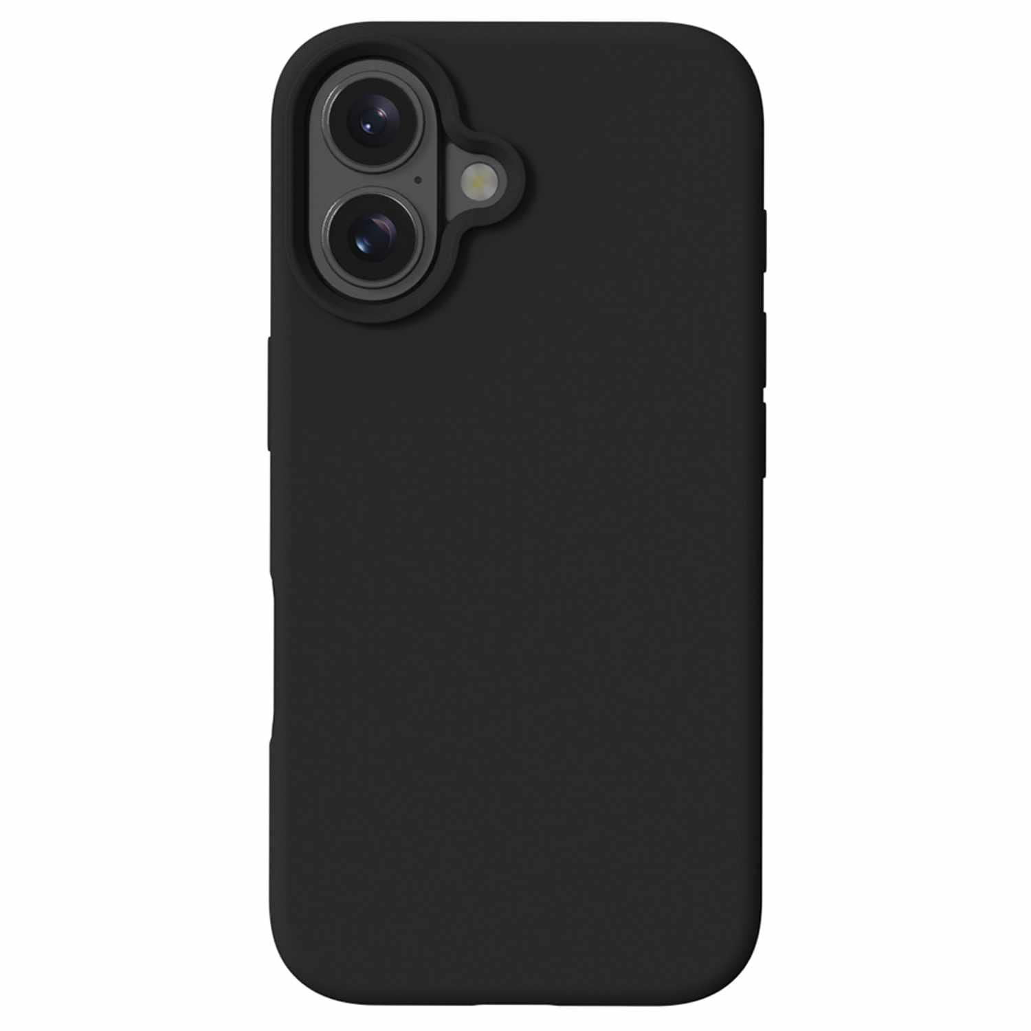 Blu Element Étui en Silicone avec MagSafe Noir pour iPhone 16