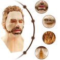 thumbnail image 2 of Couvre-visage en Latex pour Jeune Homme pour Halloween Accessoire de Coiffure, 2 of 7