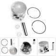 thumbnail image 2 of Piston Kit +0.50 For Yamaha 175DT 175MX YT175 1974-1982 Bore Size 66.50mm, 2 of 6