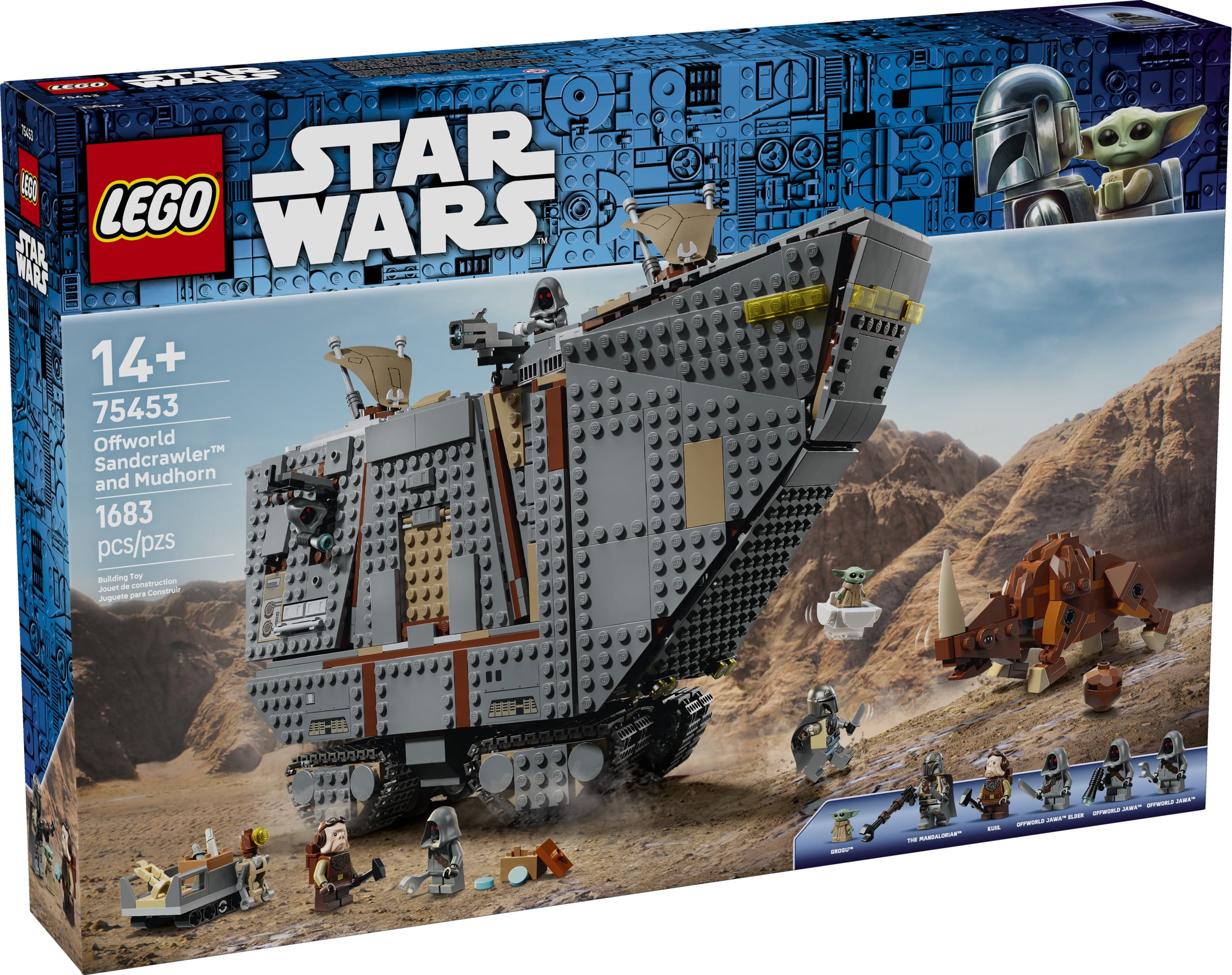 SF・ファンタジー・ホラー Star Wars Sandcrawler LEGO Star Wars Offworld Sandcrawler and Mudhorn - Building Set for