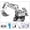 B, variant on Hxlamzoo Kids Toys 18 Channels Hydraulic Full Metal Excavator G308H 1/14 RTR Toys Clearance Sale