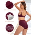 thumbnail image 3 of INNERSY Culottes pour Femmes en Coton, Taille Haute, Culottes Post-Partum, Lot de 5 (m, Fin de l'Automne), 3 of 6