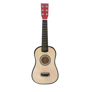kjfeif 21 Inch Classical Guitar 6 String Folk Acoustic Kids Beginners Guitar Musical Instrument Small Guitar, Beginner Practice First Musical Instrument for Children, Toddlers