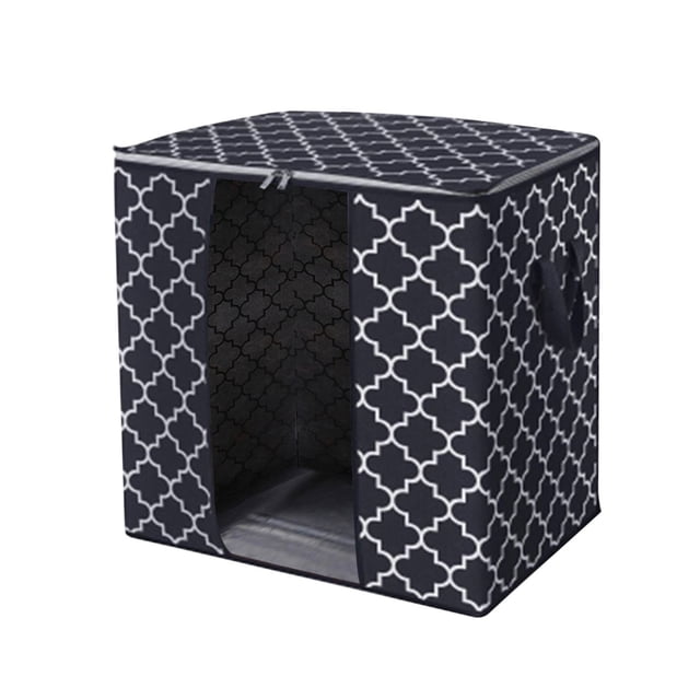 Agiferg Large Thickening Finishing Storage Bag Four-Leaf Quilt Bag Storage Containers
