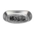 thumbnail image 1 of Outdoor Vintage Dining American Tinplate Fruit Tray Camping Tableware Snack Cake Barbecue Tableware Embossed Tinplate, 1 of 4