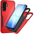 thumbnail image 1 of REQO for Samsung Galaxy A17 5G Case with HD Screen Protector [Military Grade Drop Protection] Heavy Duty Full Body Shockproof Protection for Galaxy A17 5G Phone Case, 1 of 7