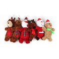thumbnail image 3 of Bangcool Christmas Dog Squeaky Toy Cartoon Plush Puppy Teething Toy Pet Interactive Toy, 3 of 8