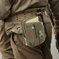 thumbnail image 4 of 2-Pack Tactical Waist Packs – Military-Grade MOLLE Pouch for Outdoor/Sports , Waterproof 800D Fabric (6.3 x 4.7 Inch) – Fits Phone, Flashlight & Essentials D, 4 of 5