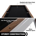 thumbnail image 3 of 5.5 ft Apex  White Pool Table, Billiard Accessories Included, by Hall of Games, 3 of 6