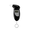 thumbnail image 1 of Digital Display Alcohol Breath Tester Breathalyzer Analyzer Detector Test Keychain Breathalizer Breathalyser Device LCD Screen ,Diversified and Thoughtful, 1 of 6