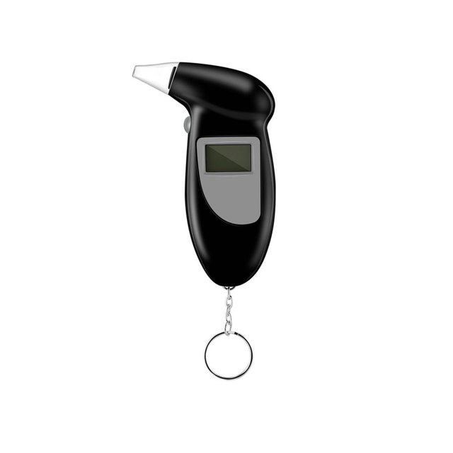 Digital Display Alcohol Breath Tester Breathalyzer Analyzer Detector Test Keychain Breathalizer Breathalyser Device LCD Screen ,Diversified and Thoughtful