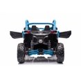 thumbnail image 2 of Officially Licensed LX Performance Can-Am Maverick 2x24V 4WD Edition 2-Seater Pack Kids Ride on Buggy Eva Wheels Leather Seats RC, 2 of 5