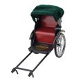 thumbnail image 2 of Jouet Simulation de Haute Qualité Rickshaw 1/12 Outils Décoration Jouet en Métal Rangement Course Modèle Voiture Décoration Fille Rouge, 2 of 9