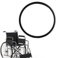 thumbnail image 3 of Ruiboury Polyurethane Wheelchair Street Tire Replacement Elastic 20 Inch Black, 3 of 8