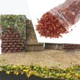 thumbnail image 3 of Baohd 33ml Miniature Leaf Static Model Railway Sand Table Diorama for Ornaments Maple Red, 3 of 9