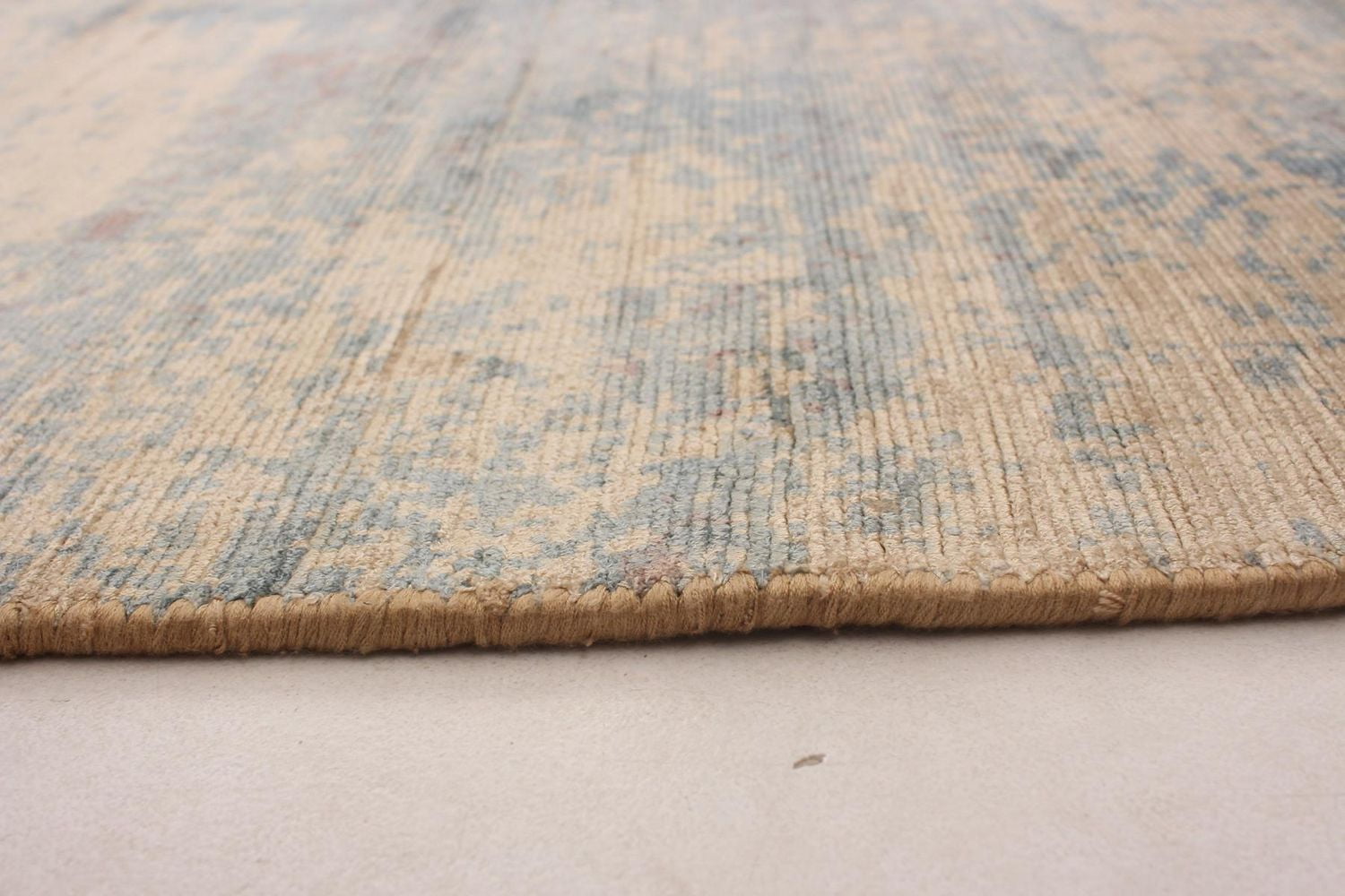 ECARPETGALLERY 4'11" x 7'1"  Transitional Galleria Hand Loomed Area Rug for Living Room, Dining Room and Bedroom in Blue