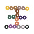 thumbnail image 3 of 20 Pcs Strap Button Felt Washers Bass Drum Silencer Drumming Practice Pad Cymbal Felt Pads Cymbals Accessory, 3 of 8