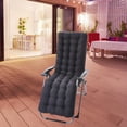 thumbnail image 1 of Coussin Confortable en Polyester pour Fauteuil Inclinable de Jardin, Tapis Épaissi, 1 of 6