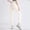 White, variant on Amzcrzy Leggings for Women Fashion Stretchy Butt Lift Yoga Pants Casual Solid Color Workout Gym High Waisted Leggings Black L