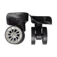 thumbnail image 1 of Milaget 2x Roues de Remplacement pour Bagages Roulements en Plastique Pivotants Ensemble de Réparation Réparation Bagages B, 1 of 7