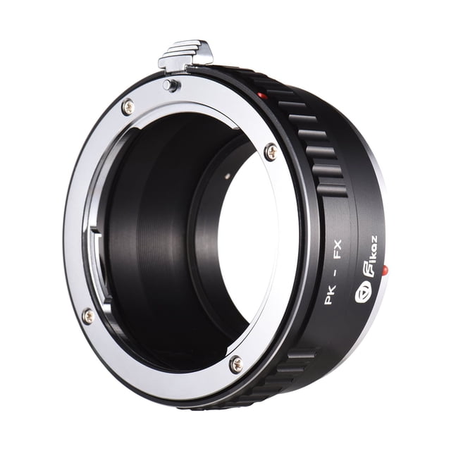Fikaz PK-FX Lens Mount Adapter Ring High Precision Aluminum Alloy Replacement for Pentax K-Mount